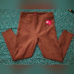 NWT Spanx Suede Leggings